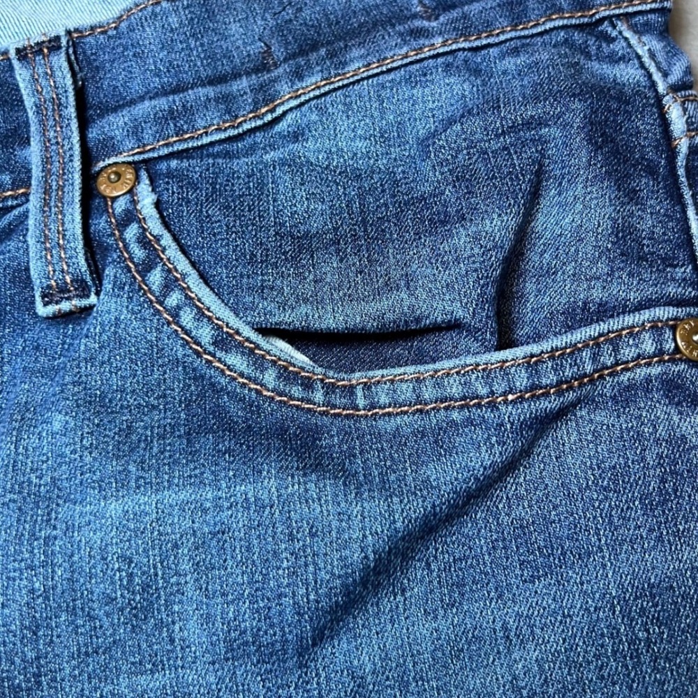 James Jeans Mens Size 29 Hunter Straight Leg Blue Jeans Denim Made in USA - Picture 13 of 14
